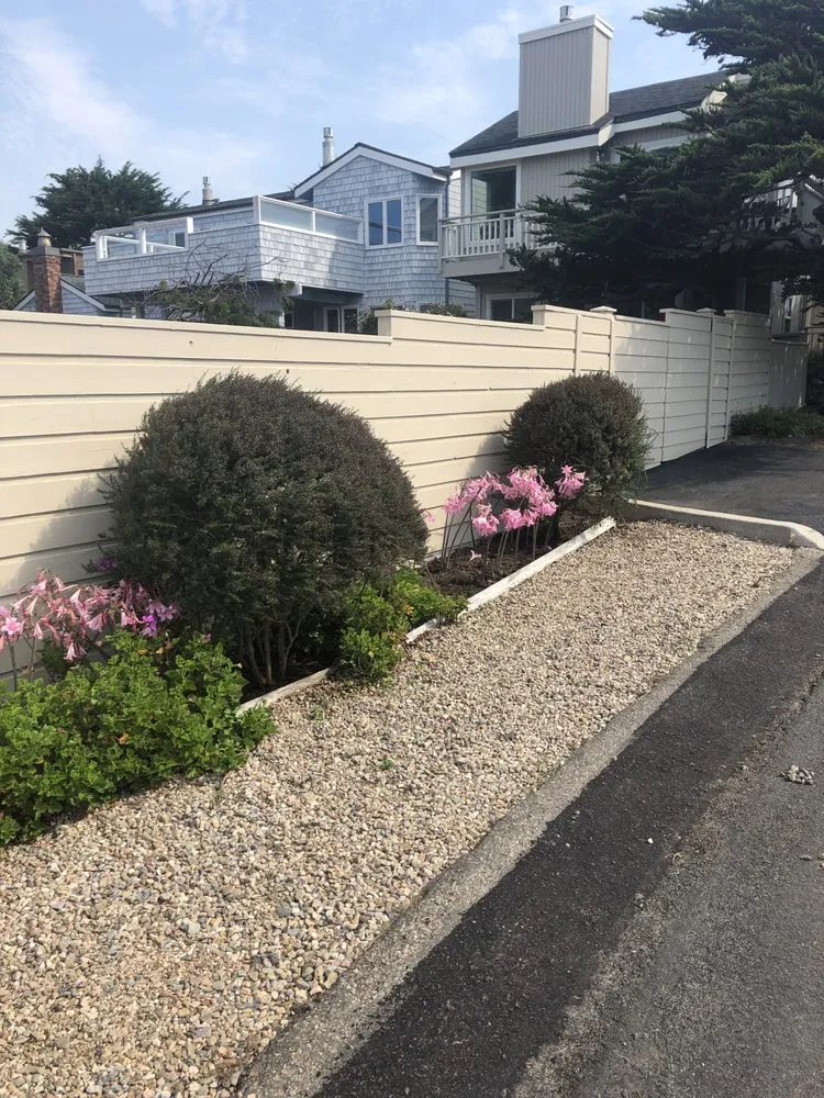 Local landscape installation in Cambria, CA - Elias Ramirez Garden Services