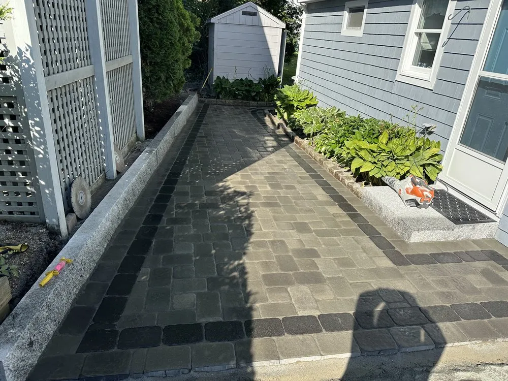 Reliable garden landscaping for homes in Lynn, MA by Eligio & Son Masonry & Landscaping