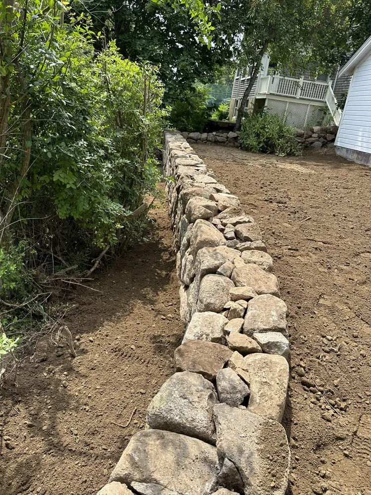 Custom landscape installation near you across Lynn, MA - Eligio & Son Masonry & Landscaping