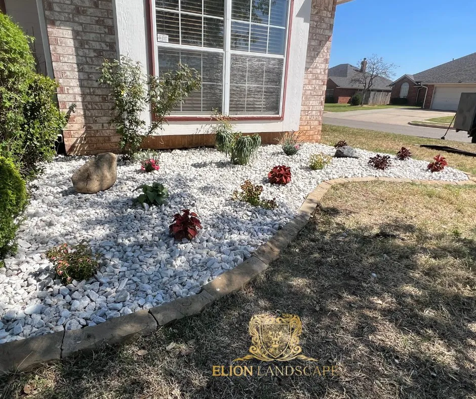 Trusted landscape installation in Moore, OK by Elion Landscaping & Tree Service