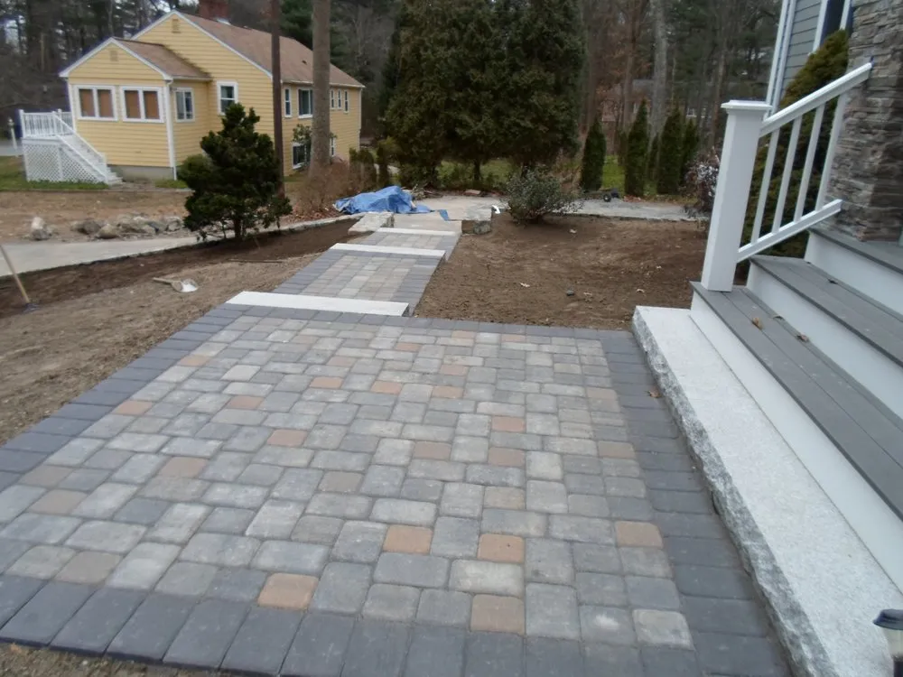 Professional landscape installation in Framingham, MA - Elios Landscaping