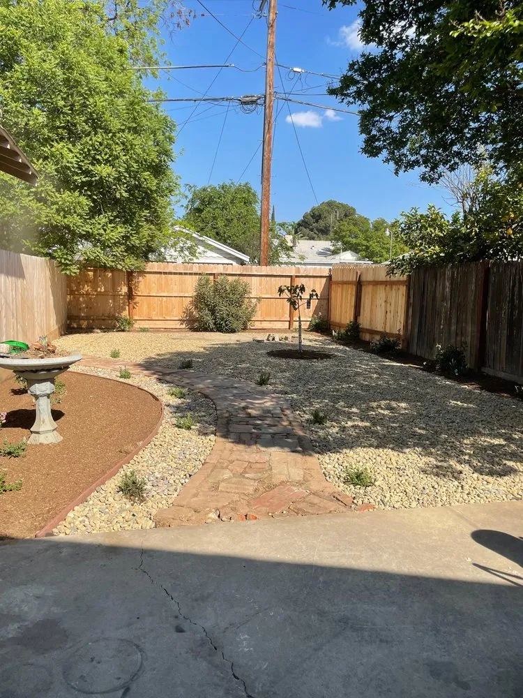 Local landscape installation in Fresno, CA - Eliseo Aguilar