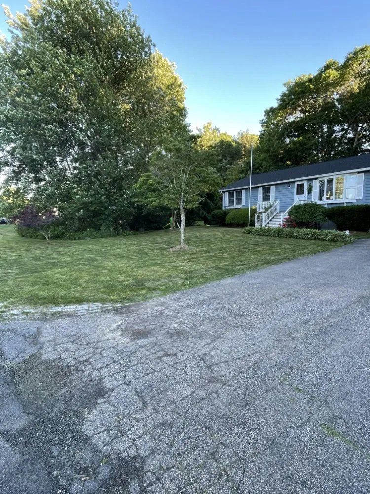 Affordable yard cleanup service with custom design in Taunton, MA by Elisio Estate Maintenance