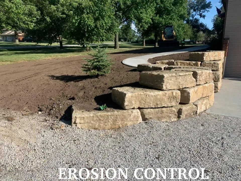 Custom lawn care service in Cleveland, MO by Elite Bobcat Excavation