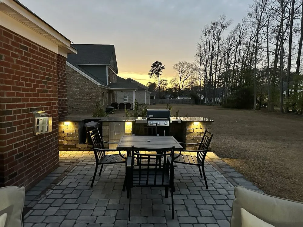 Custom garden landscaping in Little River, SC by Elite Coastal Landscaping LLC