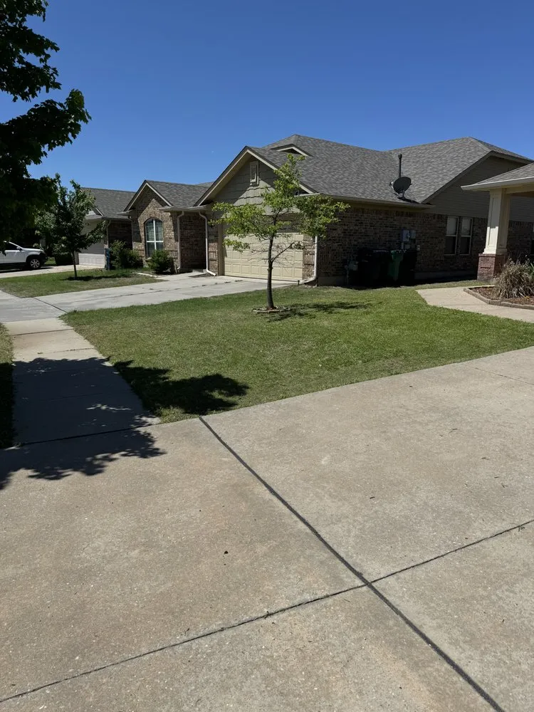Reliable lawn mowing service in Oklahoma City, OK by Elite Concrete And Landscaping