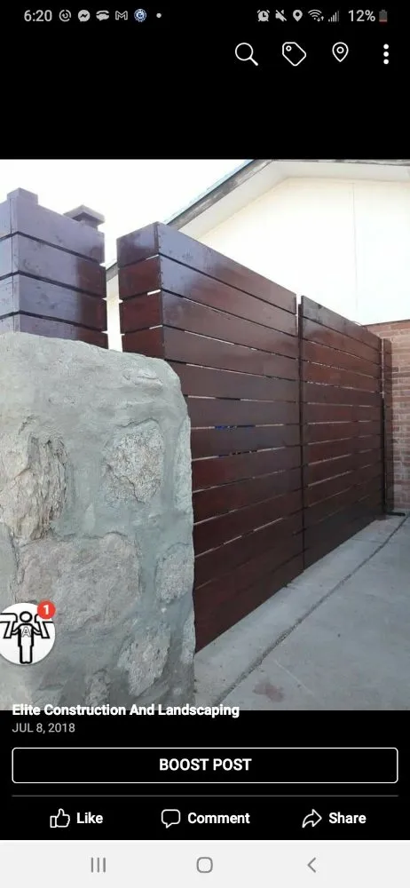 Affordable residential landscaping in El Paso, TX by Elite Construction and Landscaping