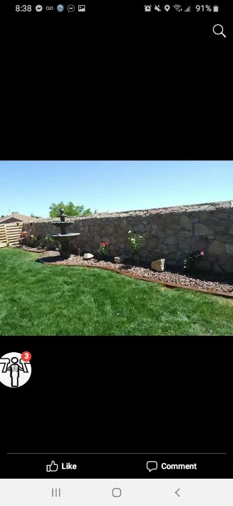 Affordable landscape installation with custom design across El Paso, TX - Elite Construction and Landscaping