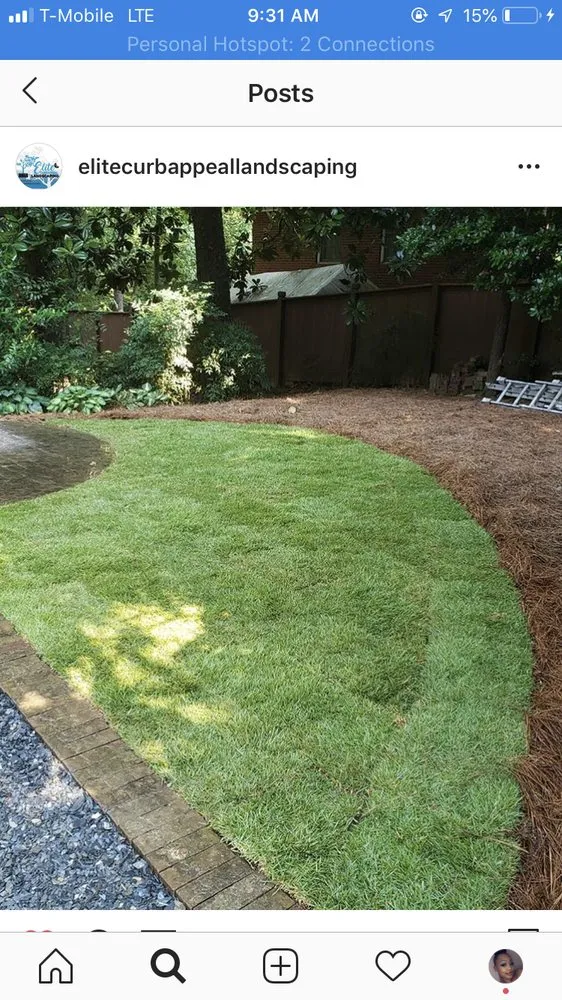 Reliable yard cleanup service experts serving Atlanta, GA - Elite Curb Appeal Landscaping