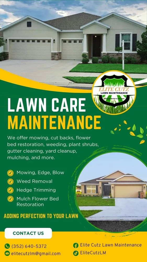 Reliable outdoor landscaping in Ocala, FL by Elite Cutz Lawn Maintenance