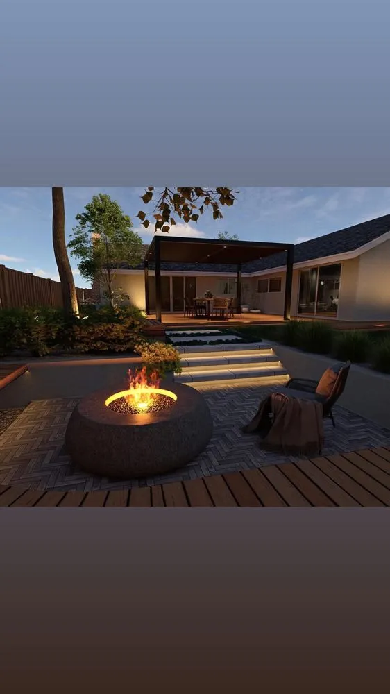 Professional landscape installation for beautiful yards across Leander, TX - Elite designs & construction