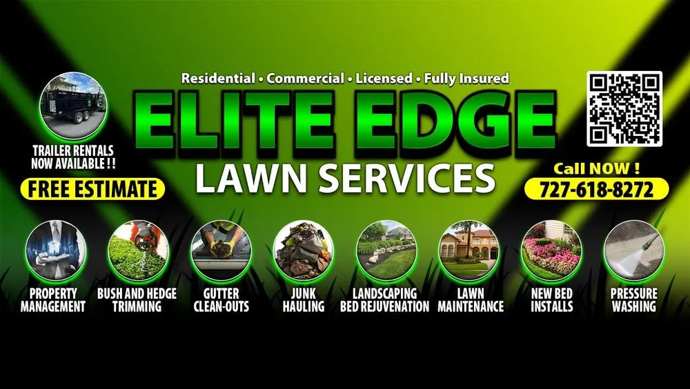 Trusted residential landscaping for residential properties in Spring Hill, FL by Elite Edge Lawn Services