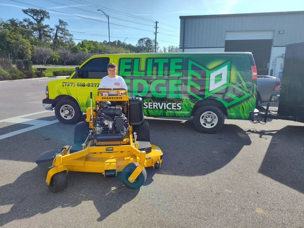 Top-rated outdoor landscaping in Spring Hill, FL by Elite Edge Lawn Services