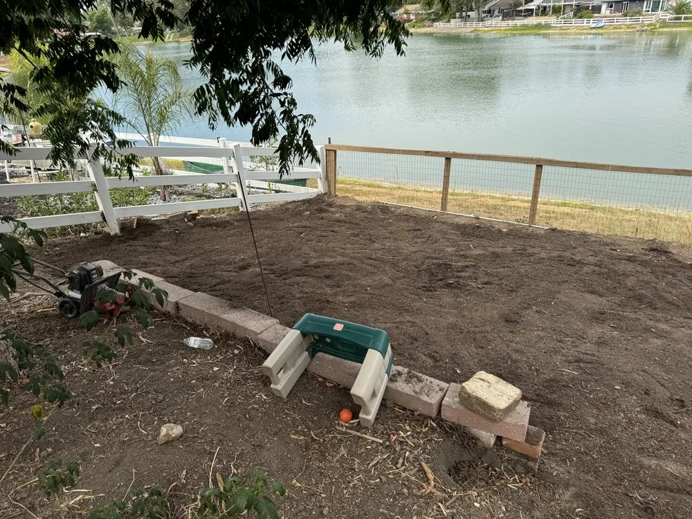 Local landscape installation in Temecula, CA by Elite Exteriors & Hauling