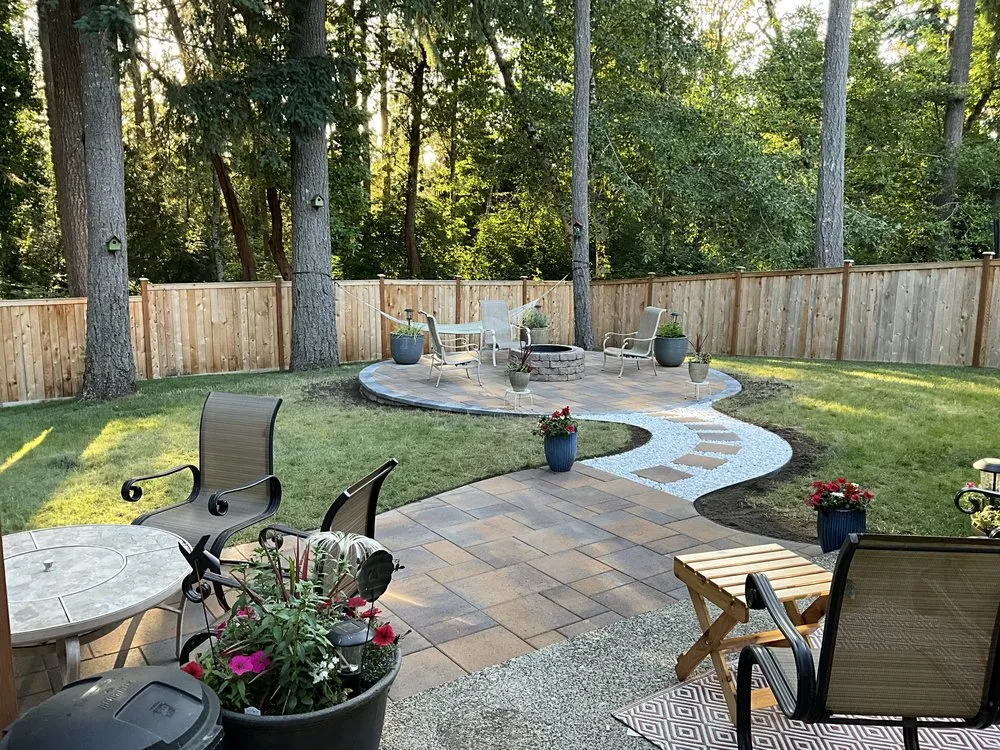 Custom lawn care service in Silverdale, WA by Elite Fencing and Landscaping