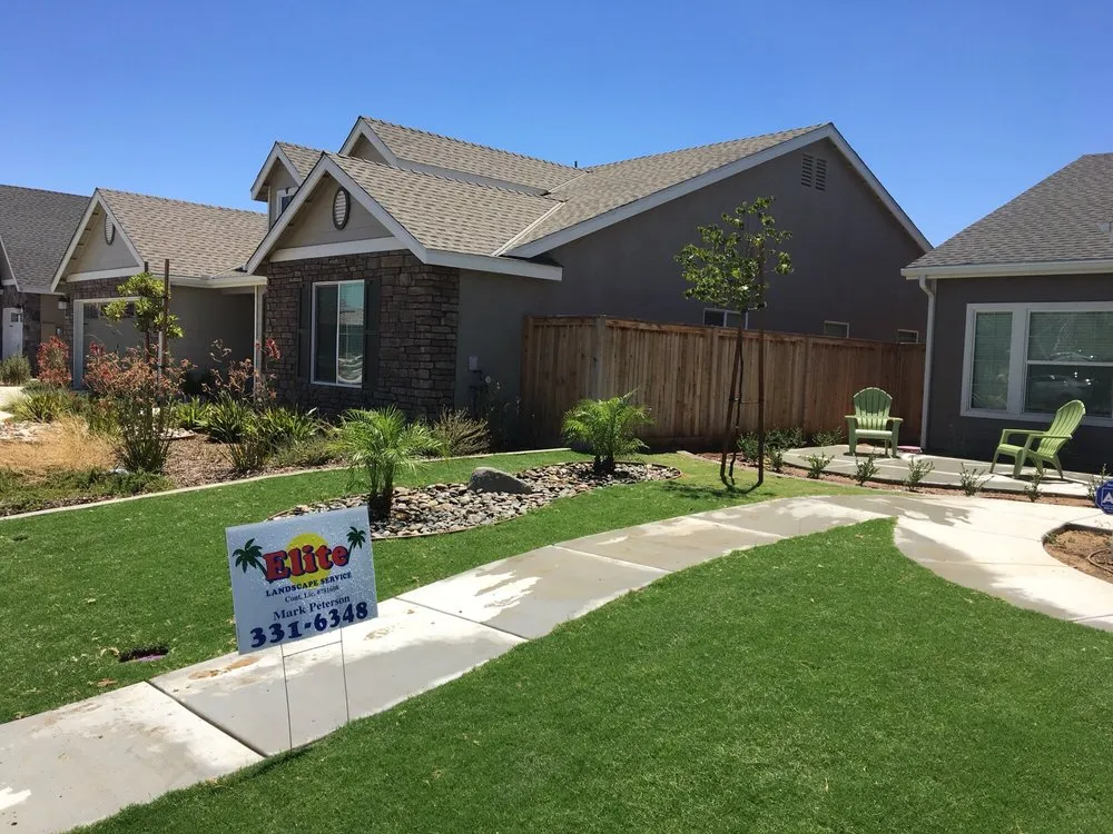 Top-rated lawn care service in Bakersfield, CA by Elite Garden and Landscape