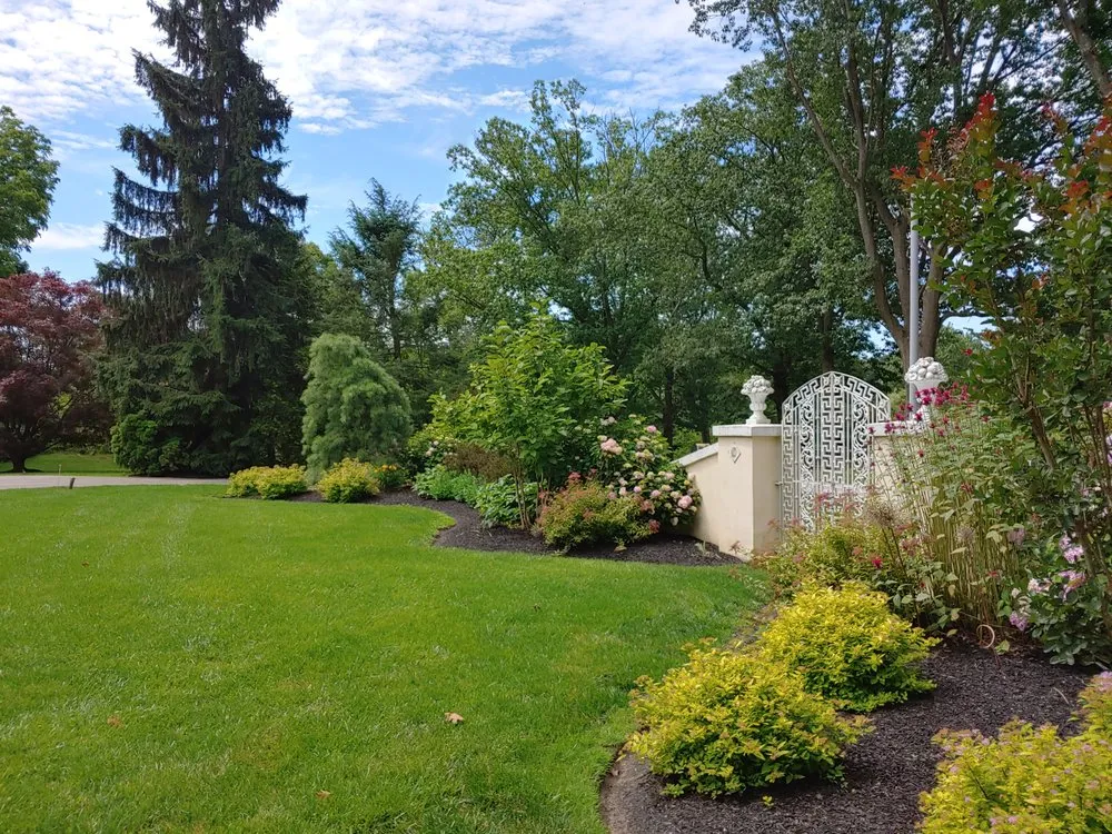 Affordable landscape installation in Jenkintown, PA by Elite Gardens By Natalee