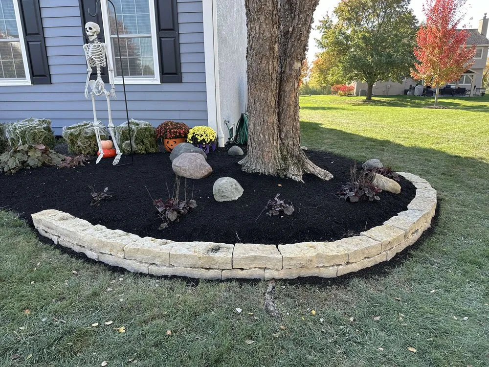 Local garden landscaping for beautiful yards in Upper Arlington, OH by Elite Gardens Paito And Landscape