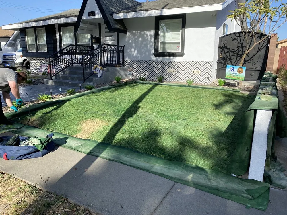 Reliable garden landscaping for residential properties across Fullerton, CA - Elite Green Lawn Painting