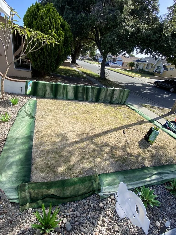 Professional lawn care service for beautiful yards in Fullerton, CA by Elite Green Lawn Painting