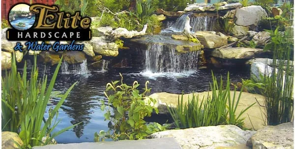 Elite Hardscape & Water Gardens Logo