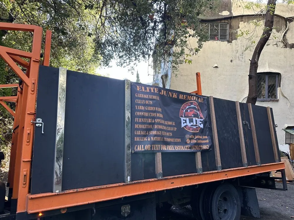 Expert lawn mowing service with custom design in El Monte, CA by Elite Junk Removal