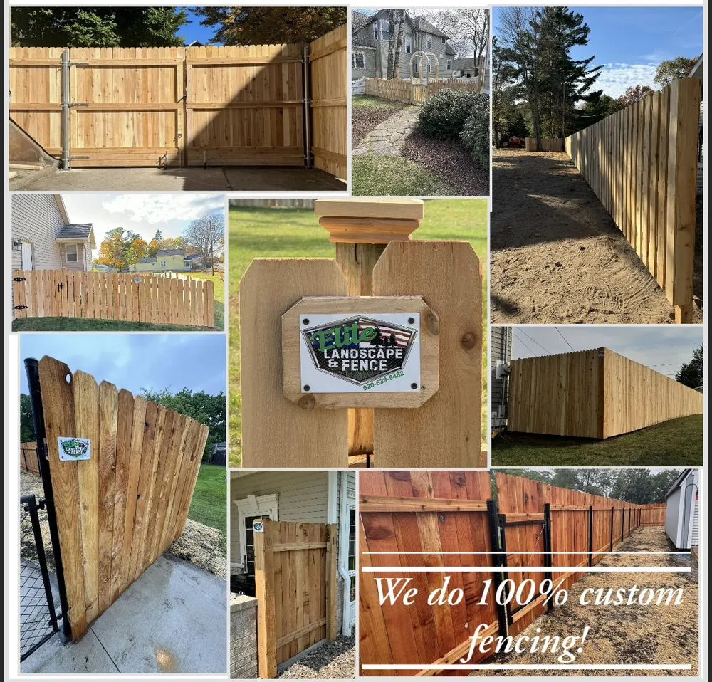 Professional yard maintenance in Marinette, WI by Elite Landscape & Fence