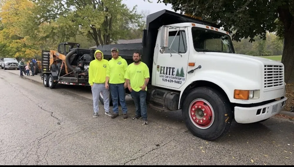 Custom outdoor landscaping for residential properties in Marinette, WI by Elite Landscape & Fence