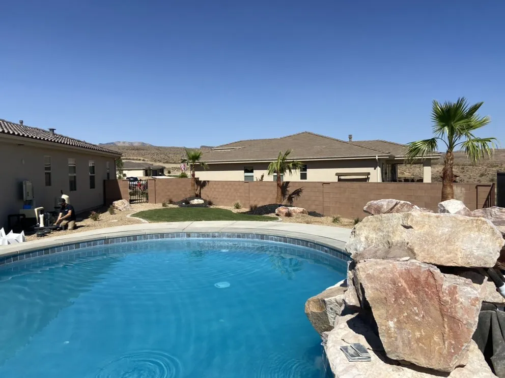 Local garden landscaping with custom design across St. George, UT - Elite Landscape & Maintenance