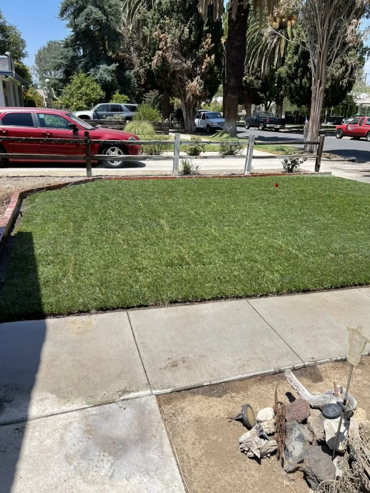 Top-rated landscape installation with custom design in Jurupa Valley, CA by Elite Landscape Group