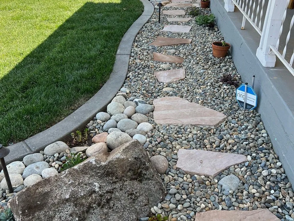Affordable landscape installation for homes in Madera, CA by Elite Landscape