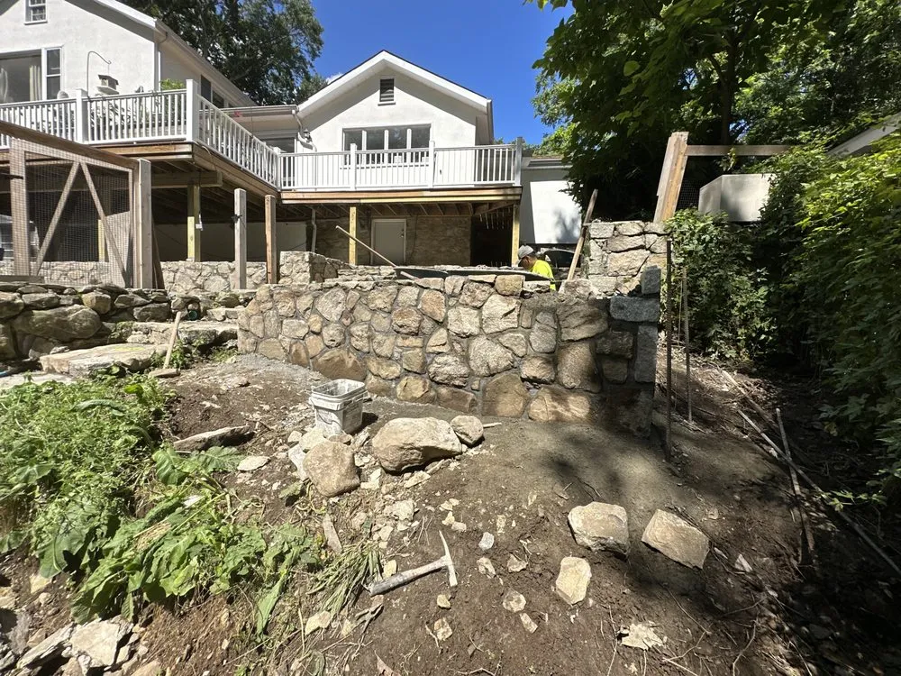 Professional landscape installation in Norwalk, CT by Elite Landscape