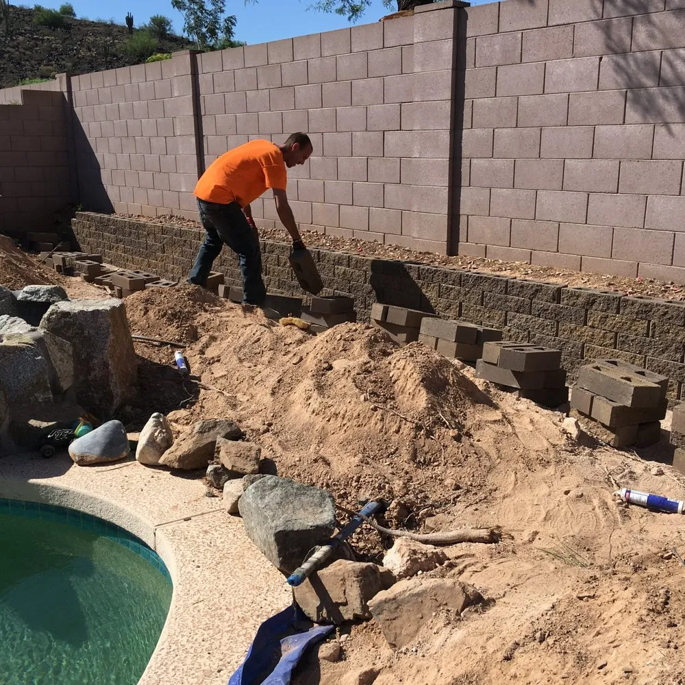 Expert garden landscaping in Litchfield Park, AZ by Elite Landscape Pros