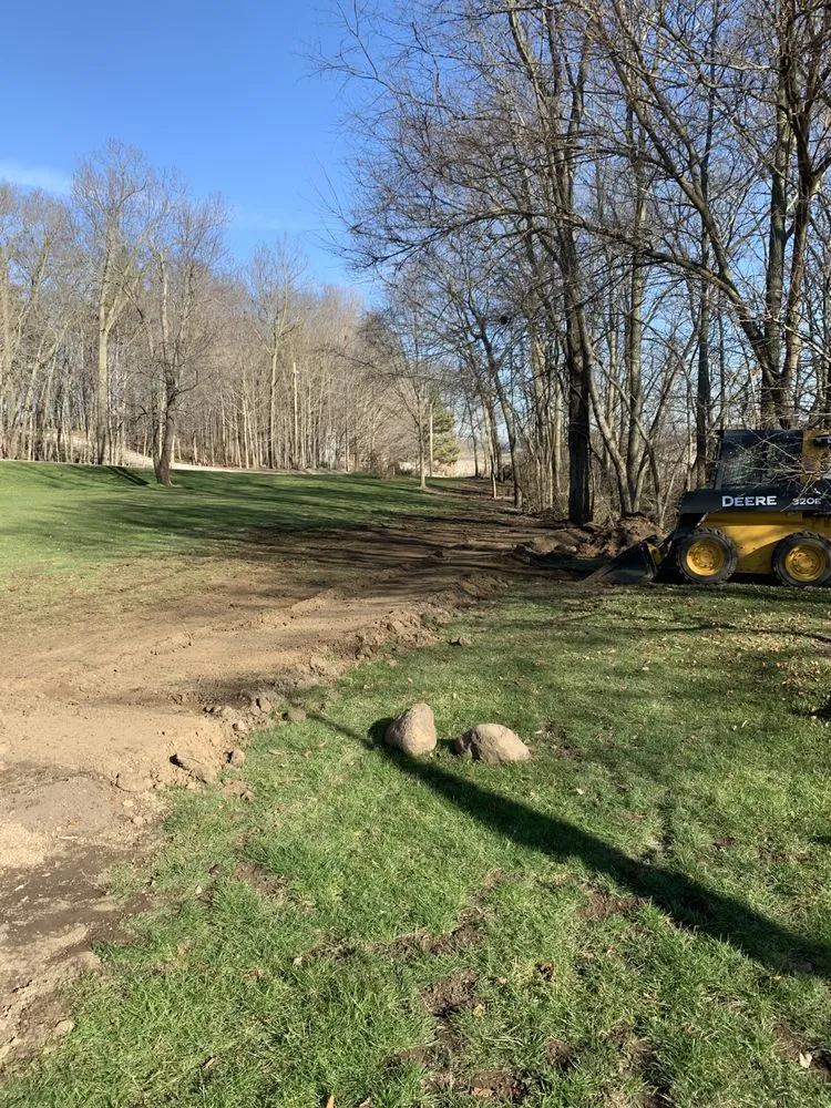 Custom landscape installation in Peru, IN - Elite Landscaping & Excavation