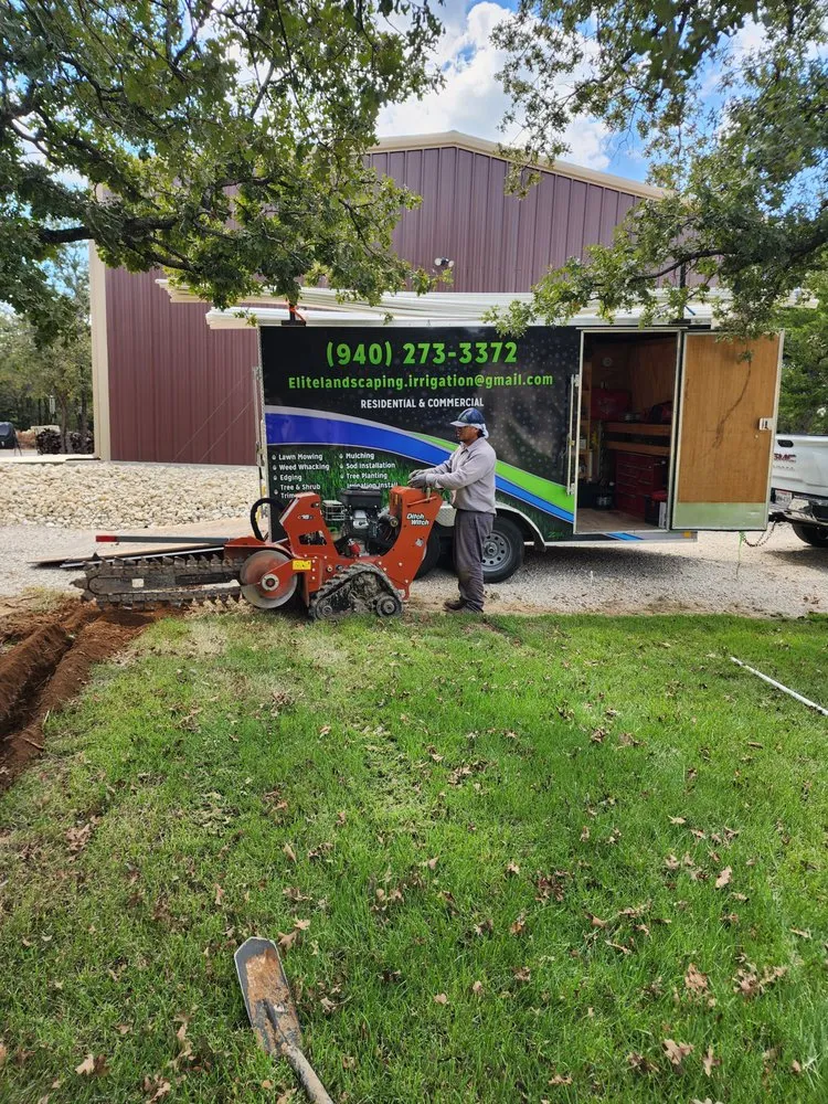 Professional yard maintenance in Decatur, TX by Elite Landscaping & Irrigation