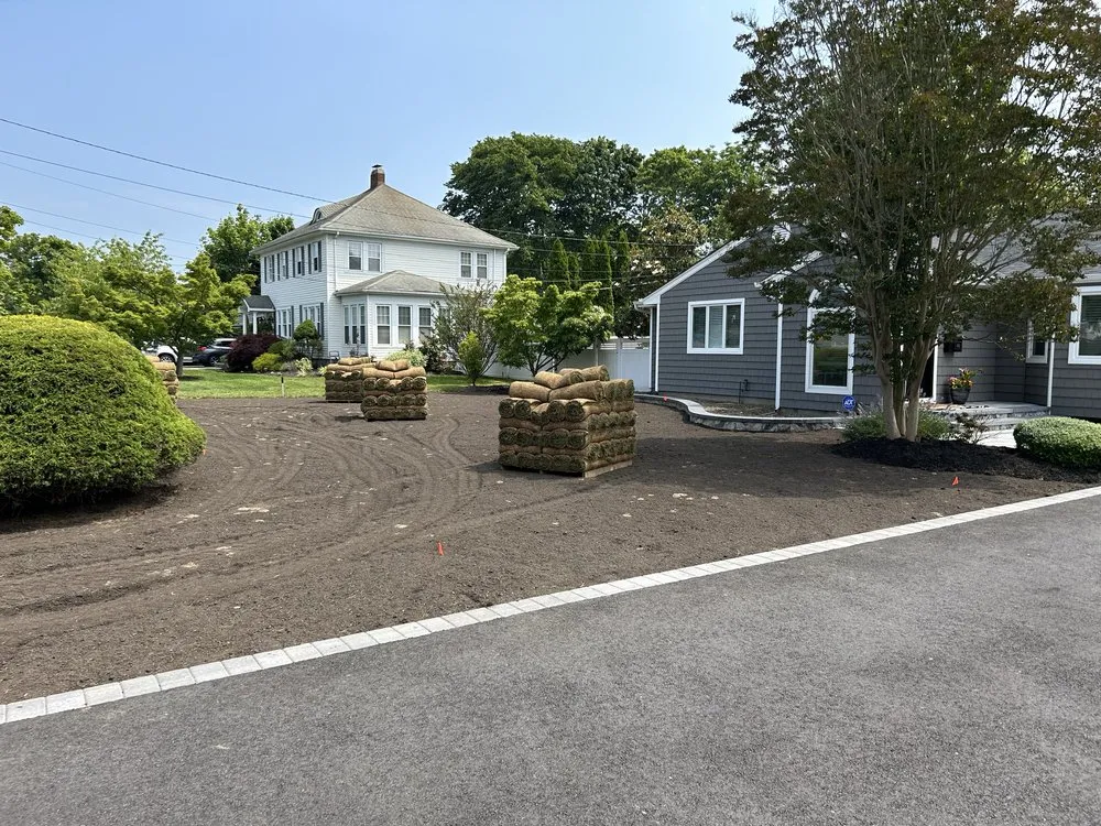 Local lawn mowing service for residential properties across West Sayville, NY - Elite Landscaping & Maintenance