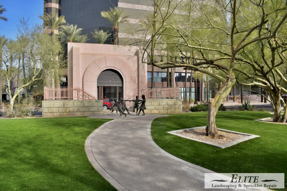 Reliable lawn mowing service in Phoenix, AZ by Elite Landscaping & Sprinkler Repair