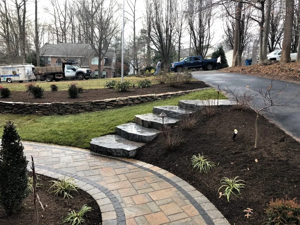 Professional lawn care service for outdoor upgrades in Lorton, VA by Elite Landscaping