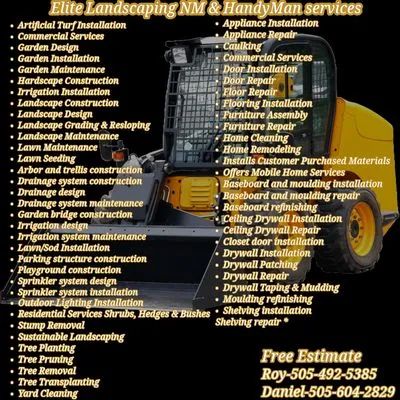 Elite landscaping NM Logo