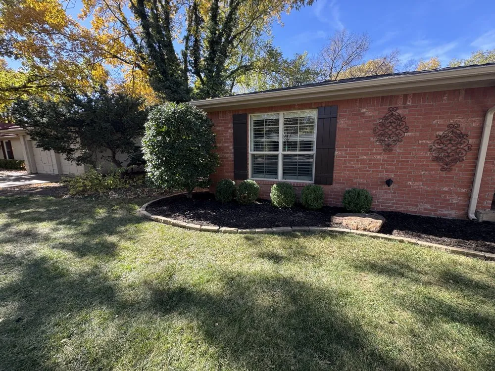 Custom landscape design in Amarillo, TX by Elite Lawn Care