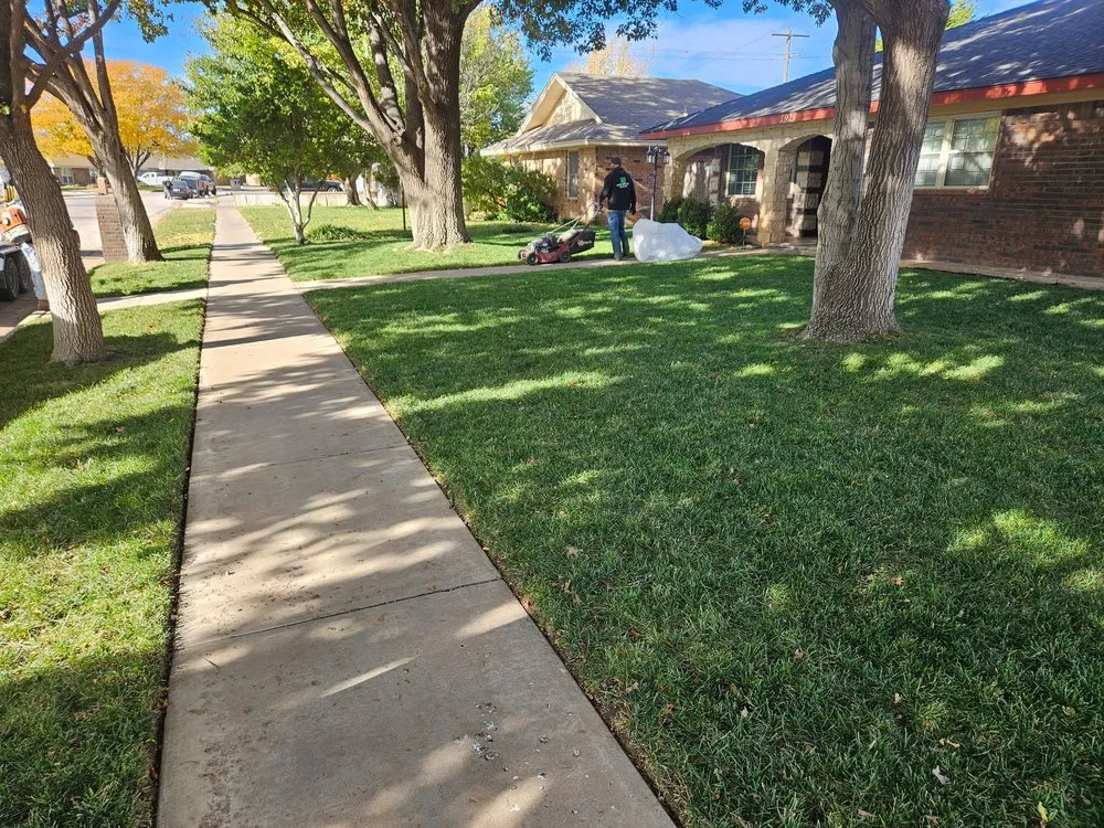 Affordable residential landscaping for homes in Amarillo, TX by Elite Lawn Care
