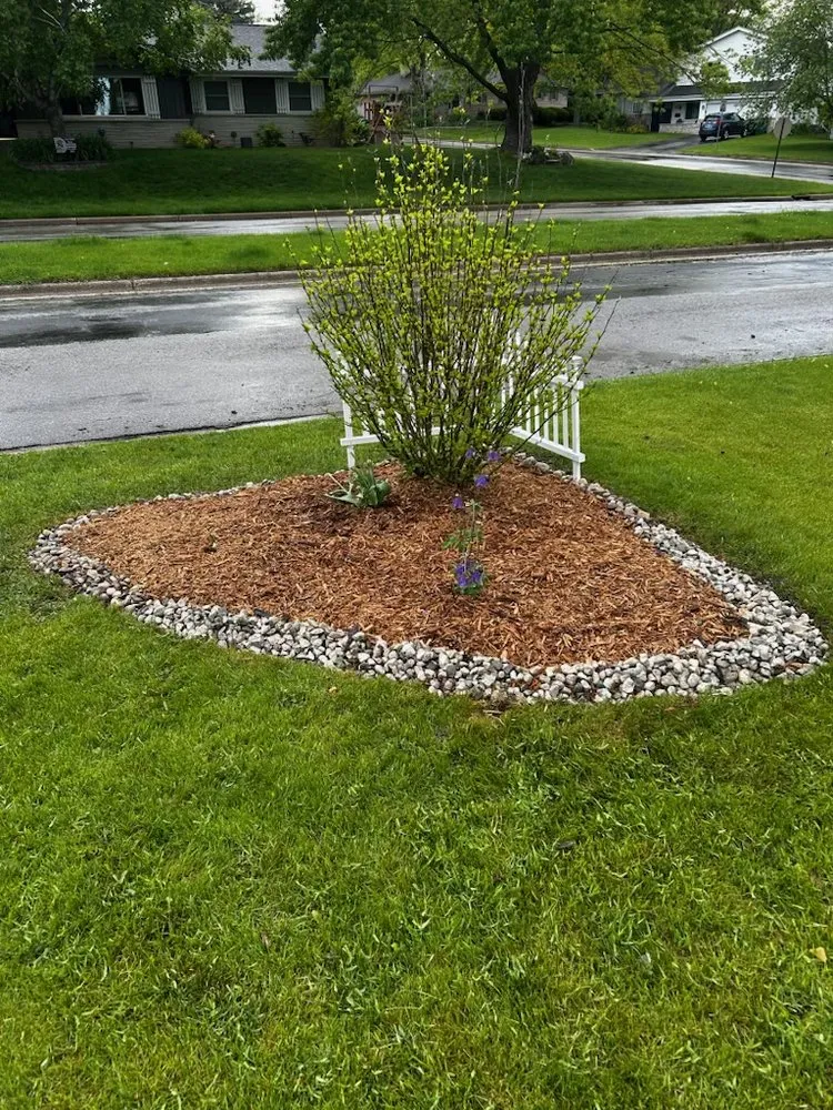 Expert yard cleanup service with custom design in Menomonee Falls, WI by Elite Lawn Care