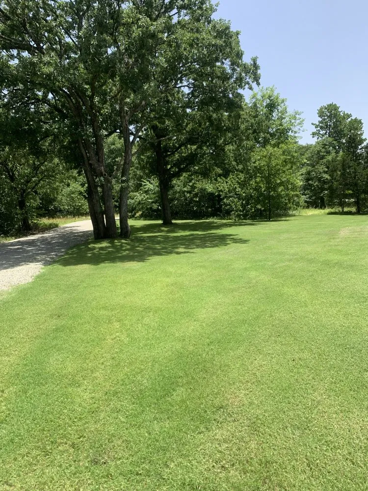 Custom landscape design in Checotah, OK by Elite Lawn Solutions