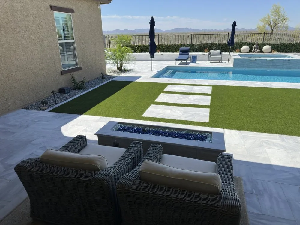 Local lawn mowing service in Goodyear, AZ by Elite Outdoor Designs