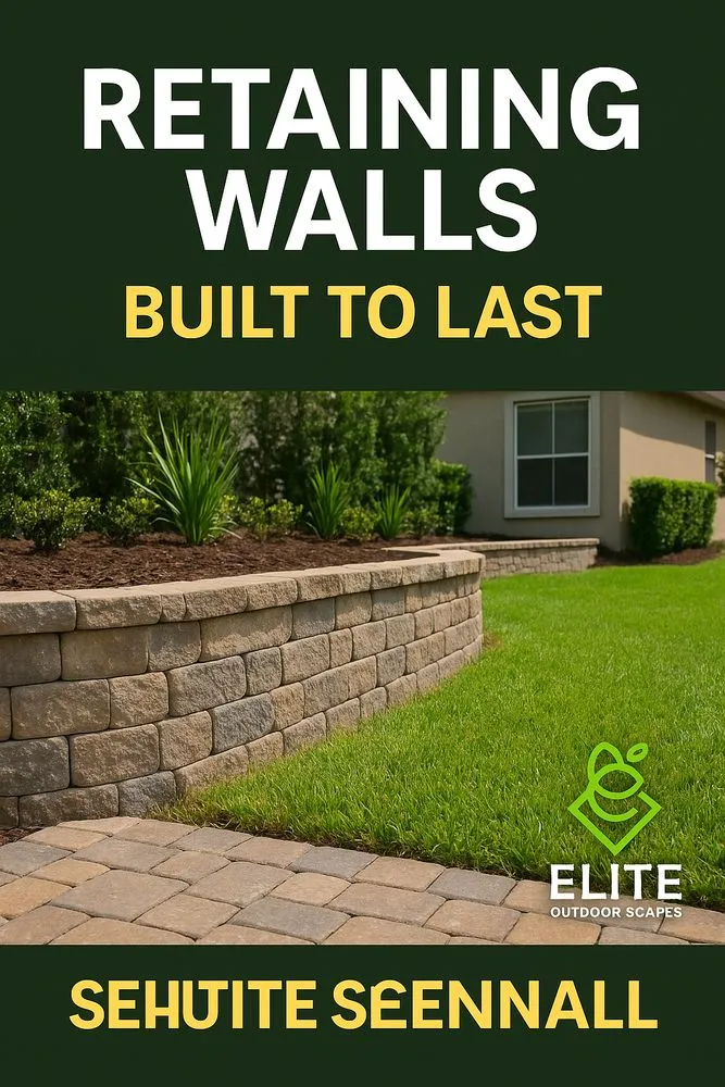 Custom yard maintenance in Clermont, FL by Elite Outdoor Scapes