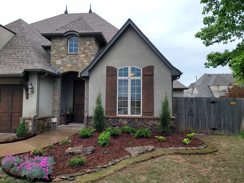 Custom outdoor landscaping for outdoor upgrades in Tulsa, OK by Elite Outdoor Services