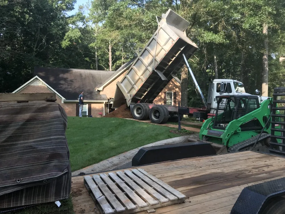 Local landscaping services with custom design in White, GA by Elite Outdoors Landscaping