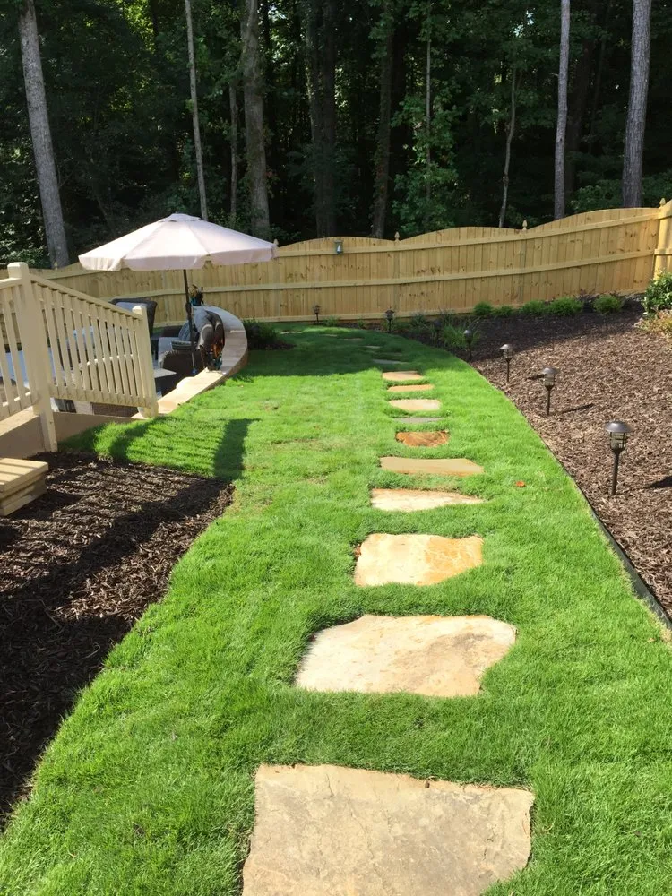 Top-rated landscape installation in White, GA by Elite Outdoors Landscaping