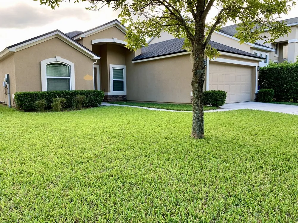 Professional yard cleanup service with custom design in Yulee, FL by Elite Outdoors Lawn care & Landscaping