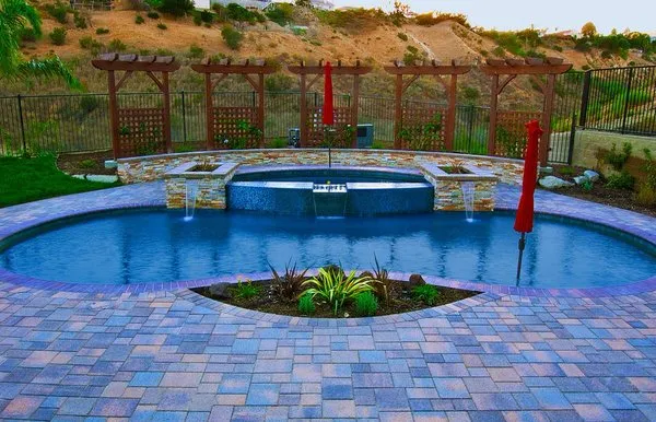 Elite Pool Service & Landscape Design Logo